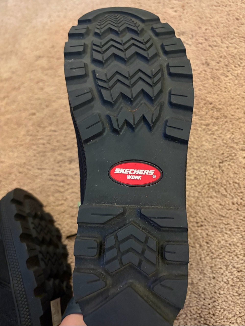 Skechers Work Rotund Darragh Steel Toe Boots Women’s 9.5 Black - Picture 7 of 9